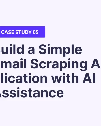 How I Successfully Build a Simple Email Scraping Application with AI Assistance for My Job Portal Website [Complete Case Study]