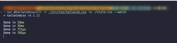 Run build process Run build process