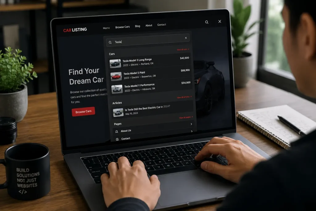 Not Every Website Needs Live Search