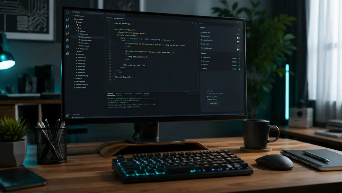 Tailwind CSS + Prepros: My WordPress Theme Workflow
